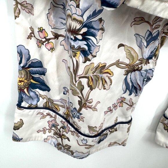 OLIVIA VON HALLE Lila Odette Silk Satin Pajama Set Woman’s size medium 2 piece b - Picture 8 of 16